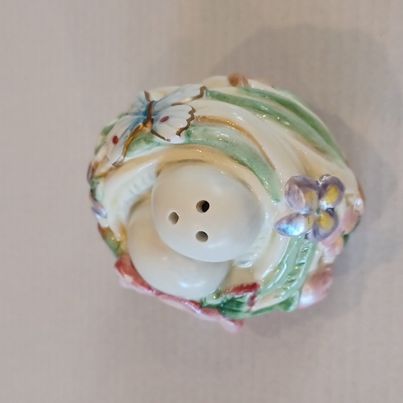 Fitz and Floyd Garden Rhapsody Salt Shaker Eggs Easter Vintage - Picture 3 of 10